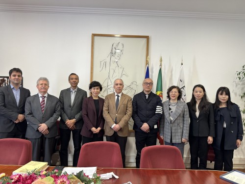 A delegação visita o Centro de Estudos Judiciários de Portugal