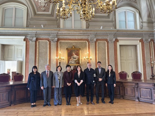 A delegação visita o Supremo Tribunal de Justiça de Portugal